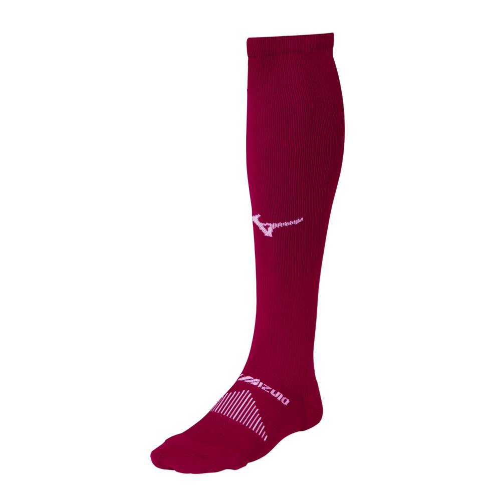 Mizuno Men's Performance OTC Baseball Socks Red (370230-RKV)